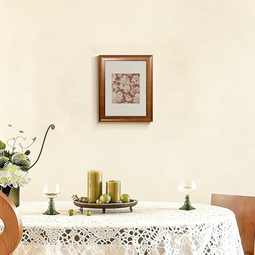 uniro Vintage Floral Wall Art Print, French Flower Pattern Wall Painting, Retro Botanical Posters for Room Aesthetic for Bedroom Living Room Bathroom Wall Decor(8" x 10"-UNFRAMED) - color: French Flower Pattern