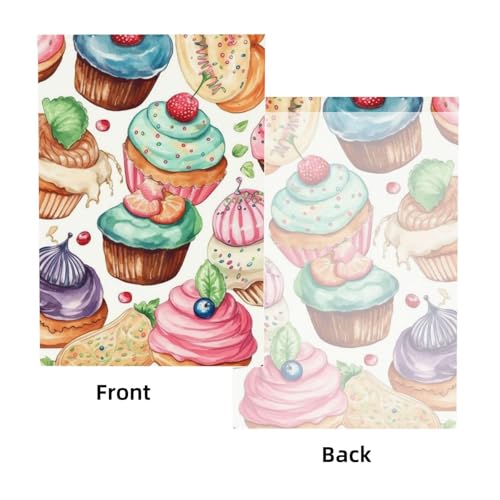 Cupcakes Donuts Muffins Sugar Backdrop Background for Photography 5x7ft Photobooth Professional Photo Backdrop Curtains Video Photography Studio Photo Backgrounds Banner BoothScreen Parties - color: Cupcakes Donuts Muffins Sugar