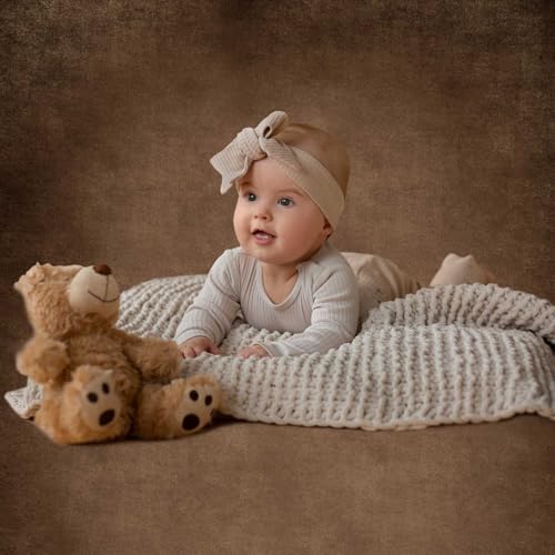 Brown Photography Backdrops for Photoshoot, Vintage Abstract Portrait Photo Backdrop, Photo Booth Props 10x10ft - color: Brown, size: 10x10 Ft