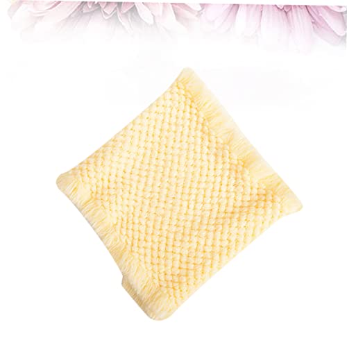 Cabilock Cotton Blanket Neutral Color Infant Photography Props Blanket Photo Prop