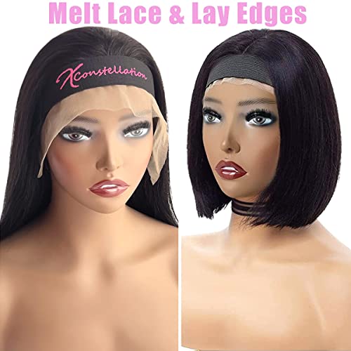Wig Edge Control Band for Women - Elastic Headbands for Lace Front Wigs, Lay Baby Hair, Grip Edges, Wig Accessories - color: 1 Black Pink + 1 Black, size: 1 Count (Pack of 4)