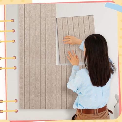 2 Pcs Foldable Felt Bulletin Board, 0.35" Thick Arch Fabric Pin Board with Adhesive Sticker, Large Cork Boards Wall Mount Memo Boards for Office Bedroom Living Room, Decorative Board (47x24 inch) - size: 47x24 inch