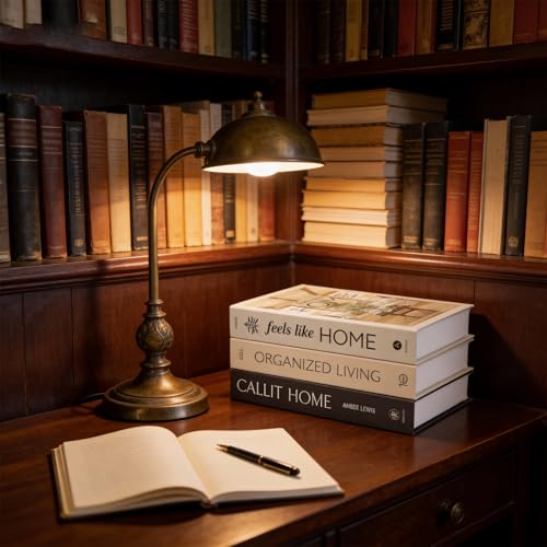 3 PCS Faux Decorative Books for Home Decor-Coffee Table Books Decor-Aesthetic Fake/Faux Books for Decoration,libros Decoration for Coffee Table, Shelf Accessories (3-CALLIT Home ORGANIZDE Living) - color: 3-callit Home Organizde Living
