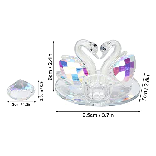 Dioche Nail Art Dappen Dish Exquisite Elegant Glass Dish for Nail Acrylic Liquid Powder Acrylic Liquid Cup Holder Nail Art Tool Photography Prop Home Nail Salon Use
