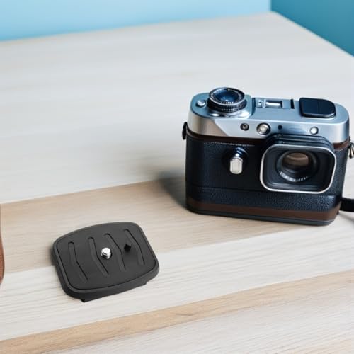 2Pcs 43mm Tripod Quick Release Plate Replacement for Camera Mount Adapter, 1.7 inch QR Plate Tripod Accessory Compatible with Ambico Sunpak Kalimar Vivitar