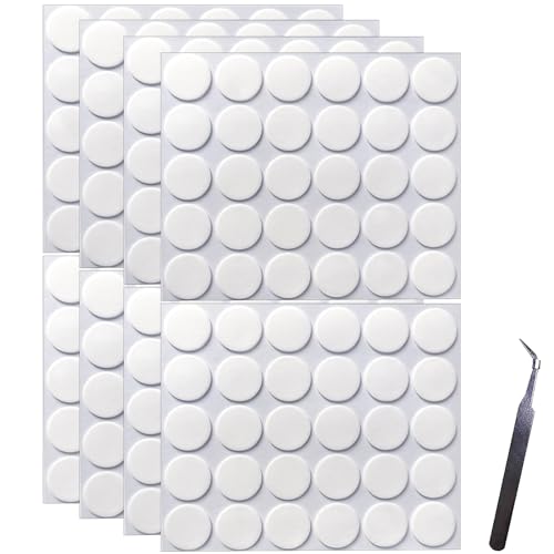 Birllaid Double Sided Tape, Removable, Strong Mounting Adhesive Dots for Picture Poster Decorations, Balloon, Photo, Art Craft, Party Supplies - style: Circle 240Pcs