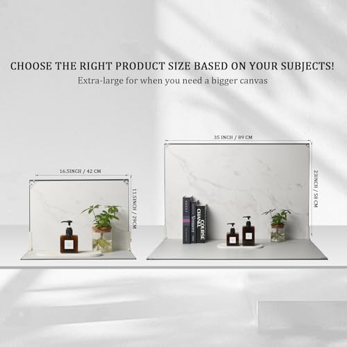 Food Photography Backdrops, 23x35inch 10Pcs Double-Sided Product Background Paper (20 Patterns), Photo Backdrop Board with T-Stand & Clamps for Jewelry, Cosmetics