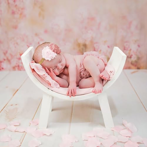 Kate White Wood Flooring Mat Photography Floor Mats Newborn Photography Props Rubber Wooden Floor Wall Backdrop for Photo Studio 8x5ft - color: White Wood 1, size: 8x5ft
