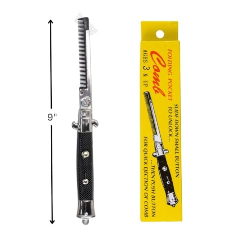 Rhode Island Novelty Switch Blade Comb