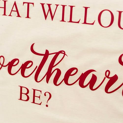 What He or She Will Our Sweetheart Be Wall Decal - Valentine's Day Party Stickers Baby Christening Wall Decals Romantic Decorations Balloon Arch Backdrop Photo Props (Sweetheart Be Wall Decal)