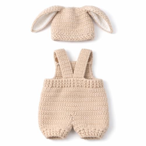 Baby Bunny Outfit for Newborn Photoshoot Props โ Easter Baby Outfit Knitted Crochet Bunny Costume with Bunny Ears Hat & Carrot Prop โ Newborn Photography Outfit Easter Bunny Baby Photoshoot Costume