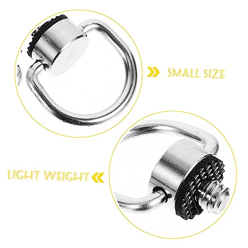 2Pcs Camera Screw with Washer Quick Release Ring Mounting Bracket for Tripod Compatible with Gimbal and Quick Release Plate Screw Tool for Photography