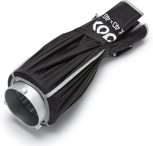 Godox 24" Square Softbox Quick Release, UL 60x60cm Universal Bowens Mount Soft Box Fast Setup for Studio Photography, Streaming, Video Lights with Diffusers/Honeycomb Grid/Diffuser Plate - size: 60x60cm /24"