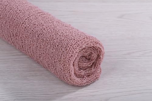 Coberllus Newborn Baby Photography Props Long Ripple Stretch Wrap Blanket Cloth for Boys Girls Photo Shoot (Taro Purple) - color: Taro Purple