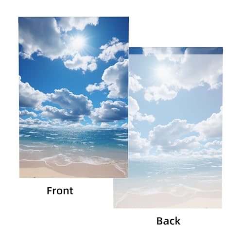 Blue Sky and White Cloud Backdrop Background for Photography 5x7ft Photobooth Professional Photo Backdrop Curtains Video Photography Studio Photo Backgrounds Banner Booth Background Screen Parties - color: Blue Sky And White Cloud