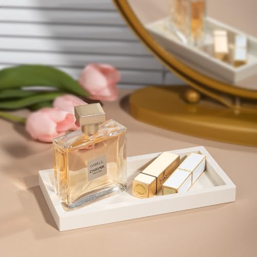 Bathroom Tray, Small Vanity Tray Silicone Soap Dish Sponge Holder Kitchen Sink Organizer Bathroom Accessories for Countertop, Toilet, Shower, Large, Beige - color: Beige, size: 9.8" x 4.7"