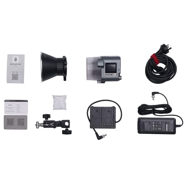 Aputure Amaran 60D S,Amaran 60D COB Daylight 5600k 65W LED Video Light,Bluetooth App Control,DC/AC Power Supply