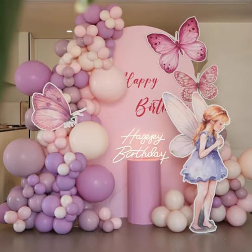Albassa Arch Backdrop Cover 2-Sided Spandex Wedding Arch Covers Fitted Round Top Chiara Backdrop Stand Cover for Baby Shower Birthday Party Wedding Decoration (Pink, 6FT) - color: Pink, size: 6FT