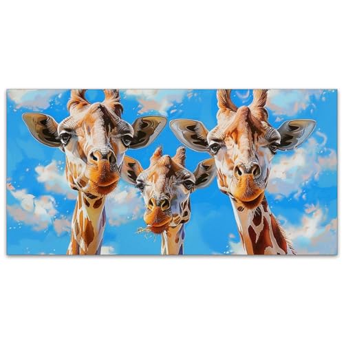 Fluorescent Light Covers for Classroom Ceiling Lights – 2x4ft Backlit Film for Fluorescent Fixtures, Reduce Glare and Eye Strain, Easy to Install – School, Office, Sensory - Giraffe - color: Giraffe(1)