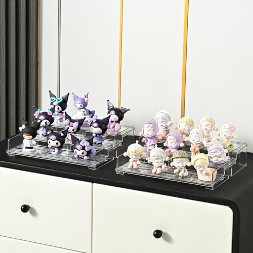 Display Risers, 4 Tier Perfume Organizer Stand,Clear Cupcake Stand Holder,Display Risers for Figures,Cake Shelves Retail (10inch-1pack) - size: 10inch-1pack
