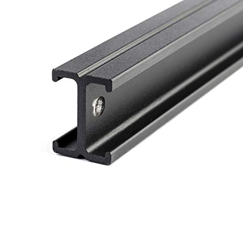 1M Single Track for Studio Ceiling Rail System Ceiling Mounting Rail System Accessories H-Shape Track (1M Single Track(Fixed Track)) - size: 1M Single Track(Fixed Track)