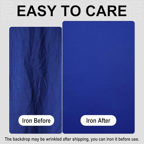 GFCC RoyalBlue Backdrop - 6FTX9FT RoyalBlue Photo Backdrop for Photoshoot Background for Photography Screen Video Recording Picture Background - color: Royal Blue, size: 6ftx9ft