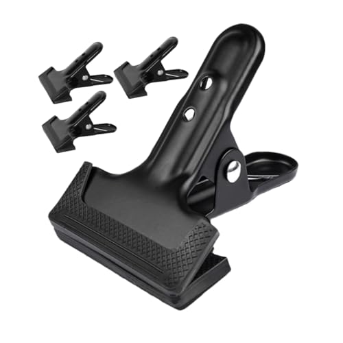 16pcs Heavy Duty Backdrop Clips Cold Rolled Steel Clamps for Photography Useful Backdrop Fixing Clamps Stylish for Securing Backgrounds and Props