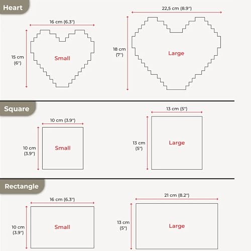 NAZENTI Personalized Building Brick Photo Block, Customized Photo Block Gifts for Couples, Picture Blocks for Wedding, Family, or Friends,Valentine’s Day, Gifts for Valentine 2026 Women Men Design 08 - color: Design 8
