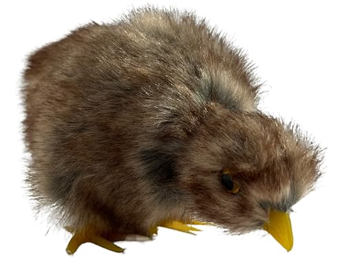 Realistic Furry Baby Chicks Easter Eggs Decor Set - Lifelike Spring Chickies Tabletop Decorations, Farmhouse Photo Props, Basket Fillers, Lifelike Plush Chickens Home Ornaments (8)