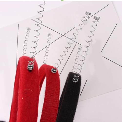 10Pcs Plain Headband with Springs Headpieces Party Props Soft Thin Headband