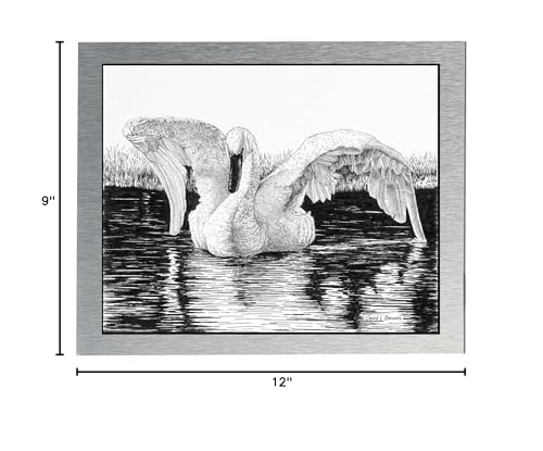 AlumaComp Aluminum Archival Painting & Mounting Panel, 9x12, Double-Sided, 100% Archival, Acid-Free, 4mm Thick, for All Media - Ideal for Professional Photographers, Fine Artists, Graphic Artists - size: 9x12"