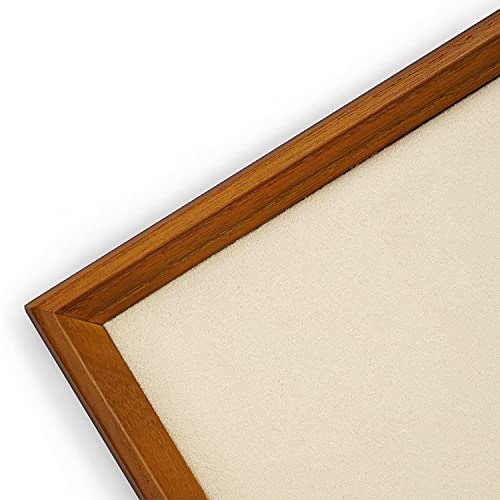 Oirlv Solid Wood Small Jewelry Tray Trade Showcase Countertop Jewelry Display Trays Rectangle Vanity Plate(Creamy-White, Small) - color: Creamy-white, size: 9.1" x 5.9" x 0.7"