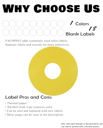FACHPINT 9PCS Yellow Records for Wall Aesthetic 7 Inch Blank Vinyl Records, Music Wall Decor for Graffiti, Fake Records Props,Record Decorations for Party Wedding Signing Hippie Room Decor - color: Yellow