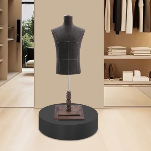 Round Mannequin Display Pedestal Stands Cylinder Stands,Party Event Decor Platform Base Stands For Model Jewelry Display Home Boutiques (Black,23.6x5.9in) - color: Black,23.6x5.9in