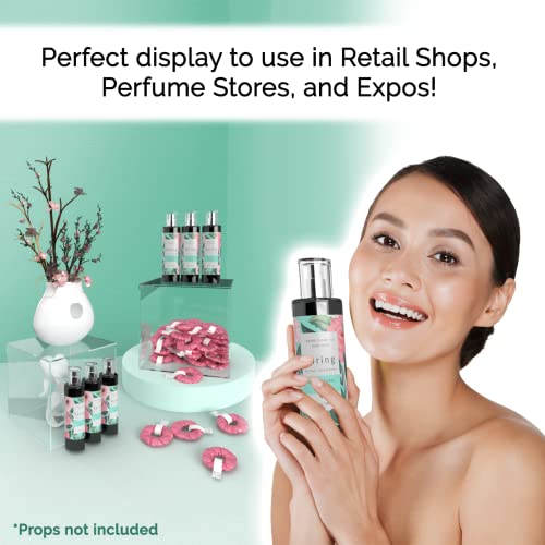 9 Inch Acrylic Display Riser Box with One Open Side No Lid Versatile Clear Square Lucite Retail Product Platform and Merchandise Storage Bin No Assembly by Marketing Holders