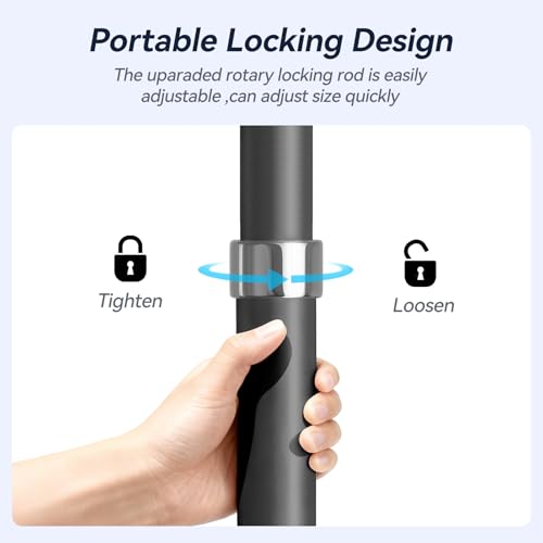 EMART 10x10ft Backdrop Stand Heavy Duty Kit with Water Tank Base, Pipe and Drape Adjustable Photo Backdrop Stand for Wedding, Party, Baby Shower, Christmas, Birthday Decorations-Black - color: Black