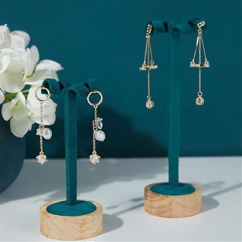 Jewelry Towers Personalized Velvet Jewelry Display Rack Storage Ornaments Light Luxury Store Mall Shooting Jewelry Display Props Jewellery Stand Display(Small) - size: Small