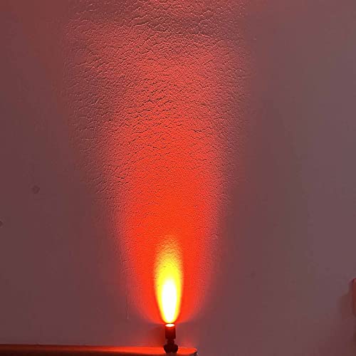 LED Mini Spotlight Indoor Picture Lights Artwork Lighting Art Lights Without Power Supply 2 Pack (Red) - size: Red