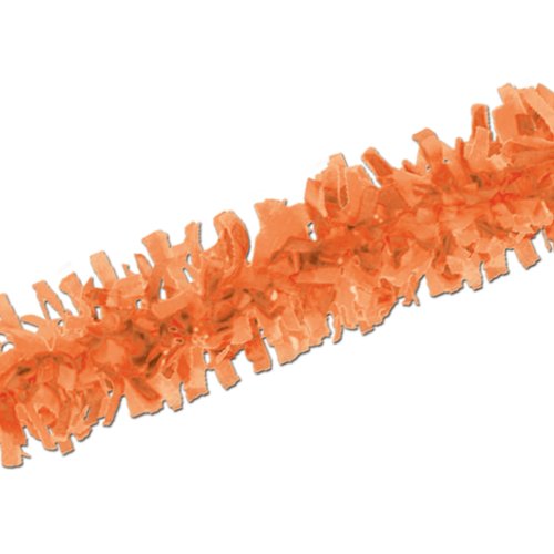 Beistle Packaged Tissue Festooning, 25-Feet - color: Orange