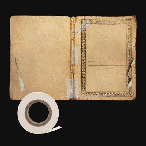 Lineco Archival Document Repair Tape, Repairs Paper Documents, Book Pages, Maps, Photos and Printed Artwork. Acid-Free Translucent Tape 1" x 12', Pack of 1 - size: 1"x12'