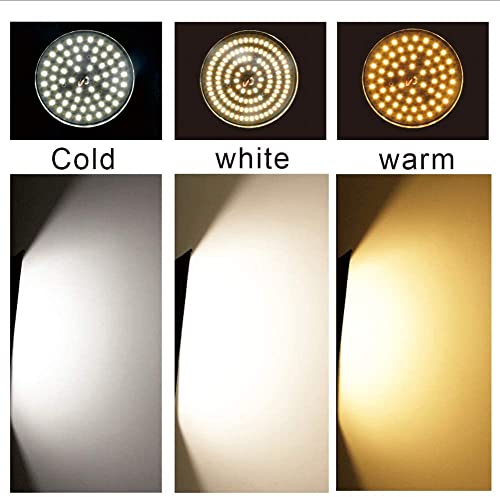 Skytex 2Pack 85W Photography Light Bulb 2700-6400K Colour Temperatures Dimmable Tricolor LED Bulbs Softbox Bulb in E27 Socket for Photography Photo Video Studio Lighting Softbox - style: 2 pack led85w