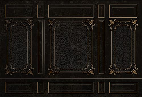 Kate 7×5ft Black Vintage Backdrop Photography Interior Abstract Background Photo Studio Props for Photographer Pictures Video - size: 7×5ft