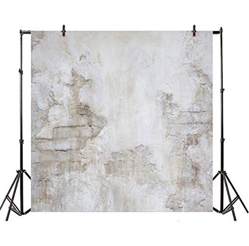 Laeacco Rock Wall Backdrop for Photography 10x10ft Rustic Grunge Stone Wall Background Antique Ingredient Retro Architecture Rough Wall Newborn Baby Shower Birthday Party Decor Photo Studio Shoot Prop - size: 10x10ft