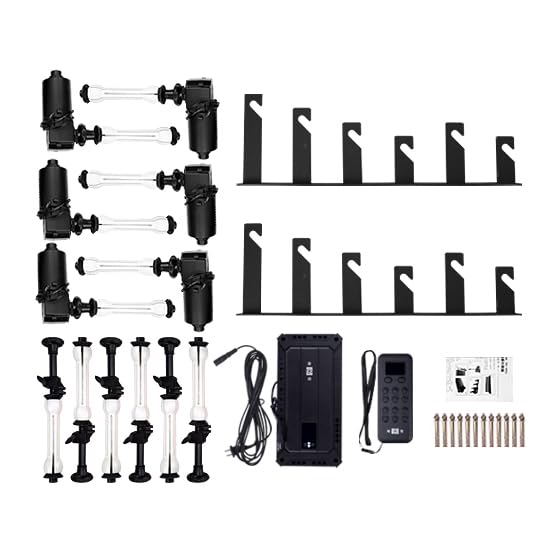 Fotoconic 6 Roller Motorized Electric Wall Ceiling Mount Background Support System with Remote
