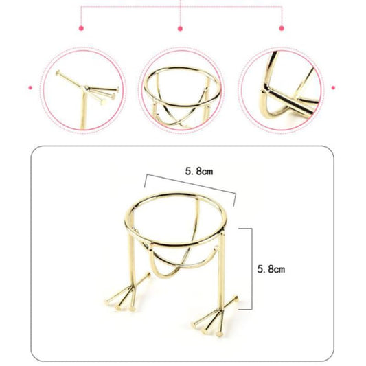 3Pcs Chicken Claw Powder Puff Stand Rack Makeup Sponge Holder Storage Shelf for Drying and Display Beauty Egg Organizer
