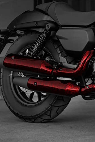 20"x60" (1.6FTx5FT) Red PET Marble Forged Carbon Fiber Textured Gloss Vinyl Wrap Auto Car Sticker Decal Film Sheet Bubble Free Air Release Technology with Tool Kit - color: Red, size: 20"x60" (1.6FTx5FT)