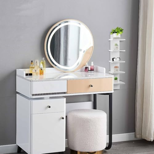 5 Tier Wall Shelf Unit - Lack Floating Shelf White,2 Pack - Narrow Smooth Laminate Finish - Vertical Column Wall Decor Mount Floating Storage Home Decor Organizer Tall Tower Utility Shelf - style: 2 PCS,5 Tier, white