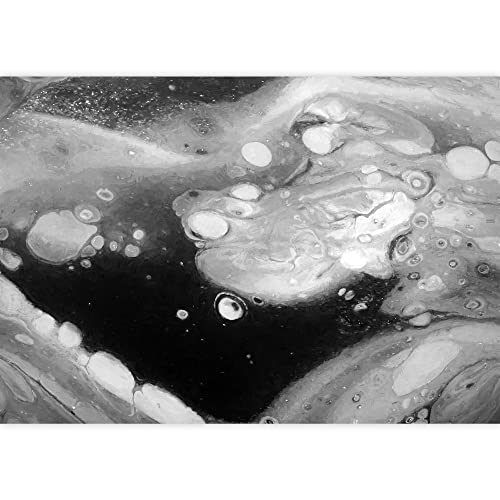 wall26 Removable Wall Sticker/Wall Mural Black & White Dark Lava Lamp Waves Abstract Shapes Digital Art Modern Art Decorative Panorama Multicolor for Living Room, Bedroom, Office - 100"x144" - color: W28-2206-IRS03, size: 100"x144"