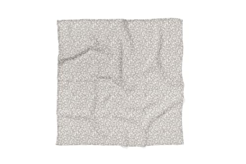 Mini Wander Swaddles for Newborns Muslin Swaddle Blankets - Breathable Soft Receiving Blanket Baby Essentials | 47 x 47 Cotton - Magnolia Tree (Gray) - color: Magnolia Tree (Gray)