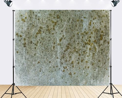 Trykid 5x3ft Mossy Lichen Rough Stone Texture Backdrop Natural Pattern Surface Scene Photography Background Textured Detail Tapestry Party Decoration Photo Booth Prop Fabric - size: 5x3ft